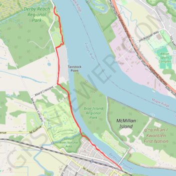 Fort to Fort Trail trail, distance, elevation, map, profile, GPS track