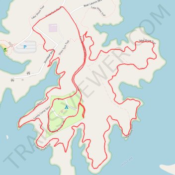 6 mile aerobic base trail, distance, elevation, map, profile, GPS track