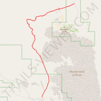 Boy Scout Trail trail, distance, elevation, map, profile, GPS track