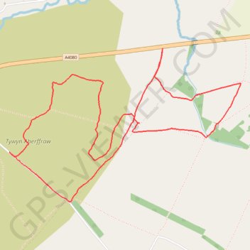 Tywyn Aberffraw trail, distance, elevation, map, profile, GPS track