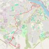 23_Oct_2025_1850_bk_ave trail, distance, elevation, map, profile, GPS track