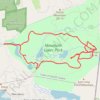Mountain Lakes Park loop trail, distance, elevation, map, profile, GPS track