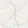 Water tunnels trail, distance, elevation, map, profile, GPS track