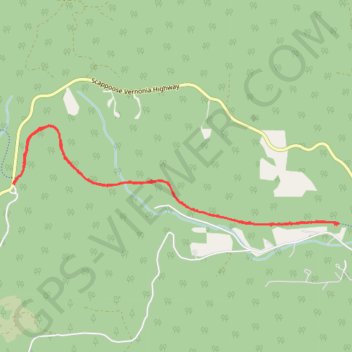 Crown Zellerbach Rail Trail trail, distance, elevation, map, profile, GPS track