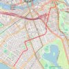Tracked with OSMTracker for Android™ trail, distance, elevation, map, profile, GPS track
