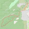 Deschutes Mountain Biking trail, distance, elevation, map, profile, GPS track