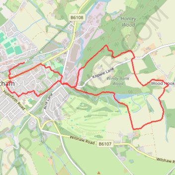 Valley Walk trail, distance, elevation, map, profile, GPS track