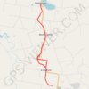 Crawford to Wooroolin trail, distance, elevation, map, profile, GPS track