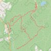 Wildcat Ridge Wildlife Management Area trail, distance, elevation, map, profile, GPS track