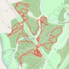 Abersham Regional Park Trail Run trail, distance, elevation, map, profile, GPS track