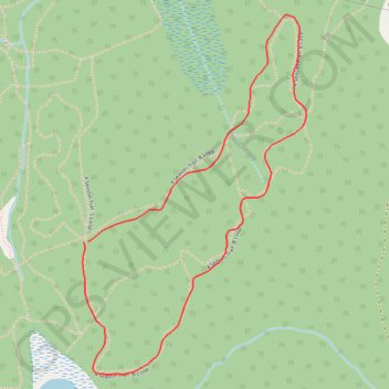 4 Season Trail: B Loop trail, distance, elevation, map, profile, GPS track
