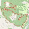 Wairakei Mountain Biking trail, distance, elevation, map, profile, GPS track