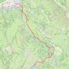 Cecret Lake Trail via Upper Albion Meadows Trail in Uinta-Wasatch-Cache National Forest trail, distance, elevation, map, profile, GPS track