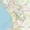 Irvine, Scotland to Troon and back trail, distance, elevation, map, profile, GPS track