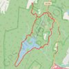 Afternoon hike at MacEvoy, Castle, and Cannonball Trail Loop trail, distance, elevation, map, profile, GPS track