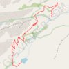 Lone Pine Lake trail, distance, elevation, map, profile, GPS track