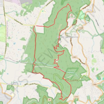 Glasgow - Doongalla trail, distance, elevation, map, profile, GPS track
