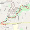 Sherwood Reserve trail, distance, elevation, map, profile, GPS track