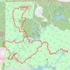 Thetis Lake Regional Park trail, distance, elevation, map, profile, GPS track