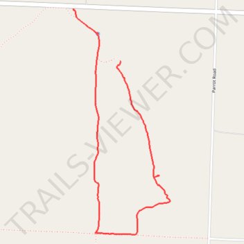 Fort Crowder trail, distance, elevation, map, profile, GPS track