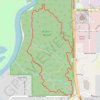 Brown's Woods Loop Trail in Iowa trail, distance, elevation, map, profile, GPS track