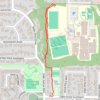 Tracked with OSMTracker for Android™ trail, distance, elevation, map, profile, GPS track