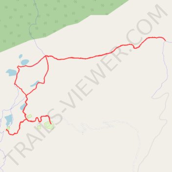 Barker Lakes Complex trail, distance, elevation, map, profile, GPS track