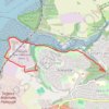 Budshead wood trail, distance, elevation, map, profile, GPS track