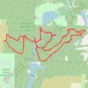 Munroe Falls Walking trail, distance, elevation, map, profile, GPS track
