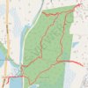 Children's woods - Contoocook Lake Dam trail, distance, elevation, map, profile, GPS track
