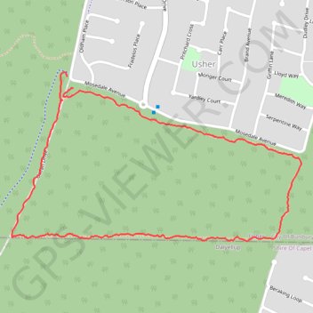 Tuart trails trail, distance, elevation, map, profile, GPS track