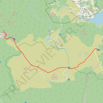 Nelse Hiking trail, distance, elevation, map, profile, GPS track