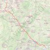 Riethoven naar Oostenrijk trail, distance, elevation, map, profile, GPS track