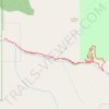Canyon Creek Hike trail, distance, elevation, map, profile, GPS track