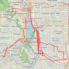 Tracked with OSMTracker for Android™ trail, distance, elevation, map, profile, GPS track