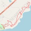 Walking at Langley Pond Park trail, distance, elevation, map, profile, GPS track