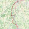 Marche Nancy - Metz trail, distance, elevation, map, profile, GPS track