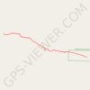 Grapevine Canyon trail, distance, elevation, map, profile, GPS track