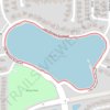 Lake Michaela Loop trail, distance, elevation, map, profile, GPS track