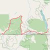 Midway - Christina Lake trail, distance, elevation, map, profile, GPS track