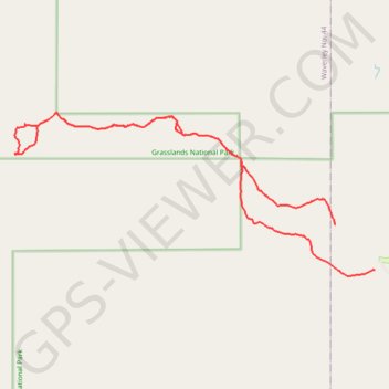 Red Butes and Old Wagon Trails trail, distance, elevation, map, profile, GPS track