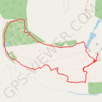 Yorkshire Arboretum Loop trail, distance, elevation, map, profile, GPS track