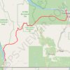 Christina Lake - Castlegar trail, distance, elevation, map, profile, GPS track