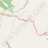 Mount Bierstadt trail, distance, elevation, map, profile, GPS track