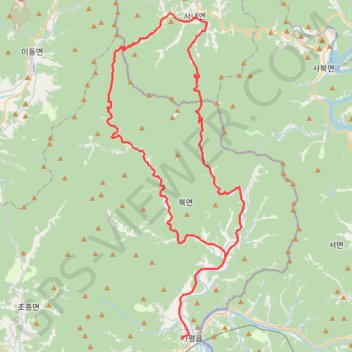 2023 가평자라섬그란폰도_메디오폰도코스 trail, distance, elevation, map, profile, GPS track