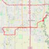 Back to the MTB trail, distance, elevation, map, profile, GPS track